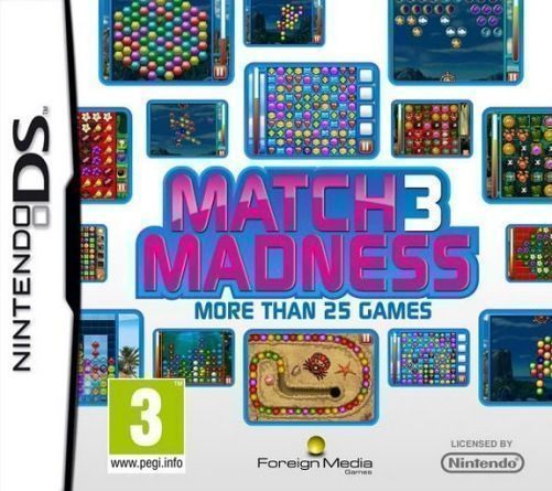 Match 3 Madness (Europe) Game Cover